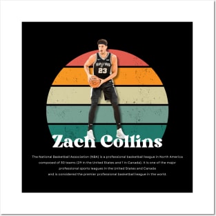 Zach Collins Vintage V1 Posters and Art
